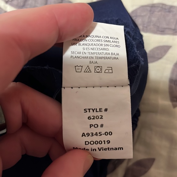 Grey’s Anatomy Maternity Pant Flare Leg (size Small, color Navy) - Picture 9 of 9